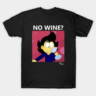 Eric Saunders "No Wine?" T-Shirt